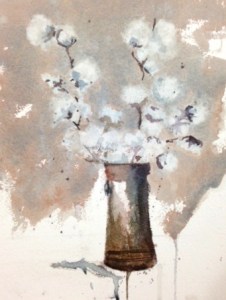 Soft as Cotton 9x11 Watercolor
