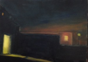 After Midnight 12x16 Oil